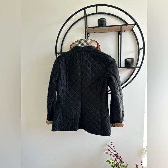 Burberry Brit Quilted Coat/Jacket Nova Check Sz. S - Picture 2 of 8